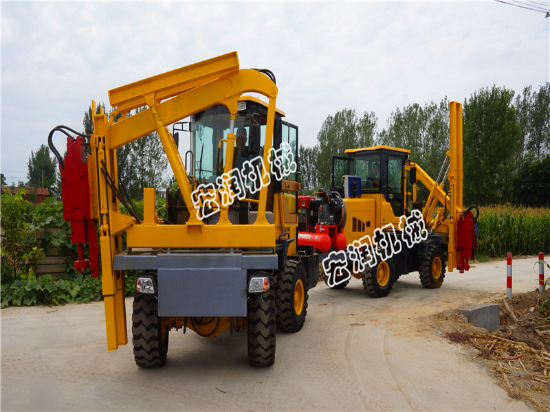 宏潤(rùn)護(hù)欄鉆孔機(jī)繼續(xù)發(fā)往陜西延安