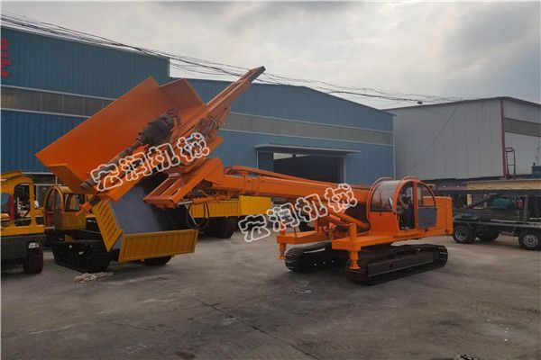 10米高邊坡基坑支護(hù)鉆機(jī)發(fā)貨福建南寧？宏潤(rùn)