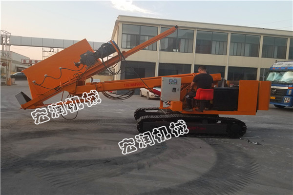 8米護(hù)坡錨固鉆機(jī)發(fā)貨北京？宏潤機(jī)械