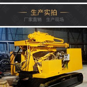 助力青海電網(wǎng)工程光伏打樁機，履帶打樁機