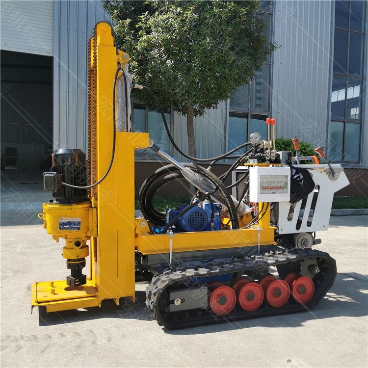 宏潤(rùn)新款小型履帶式潛孔鉆機(jī)